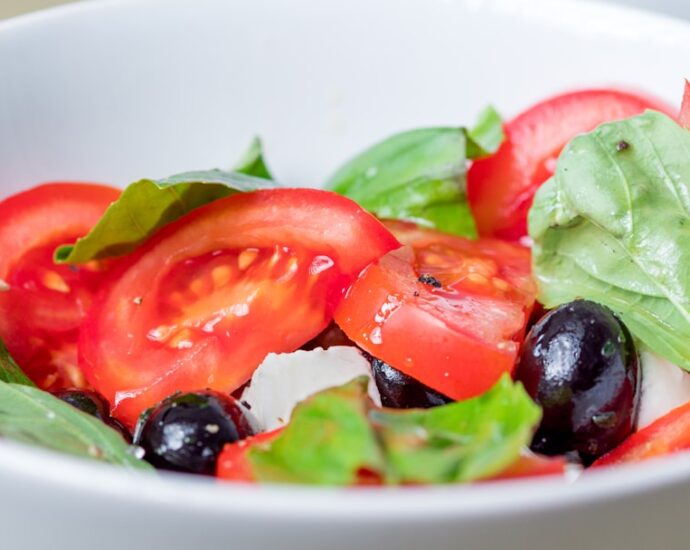 Photo Caprese salad